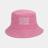 Hat Women's Fashion Summer Letter Embroidered Bucket Hat Men's Outdoor Breathable Sunscreen Sun Hat Versatile Outing Basin Hat