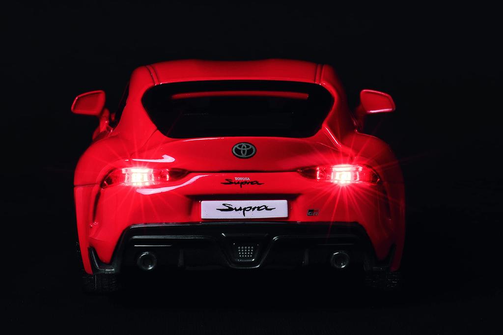 Joezen Cast World Light & Sound Series Toyota Supra JDC6034-RD
