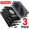 3/1Pcs Easy Install Tempered Glass for IPhone 17 Pro Max 17 Air Anti-Spy/HD Clear Screen Protector Dust Removal Quick Paste Box