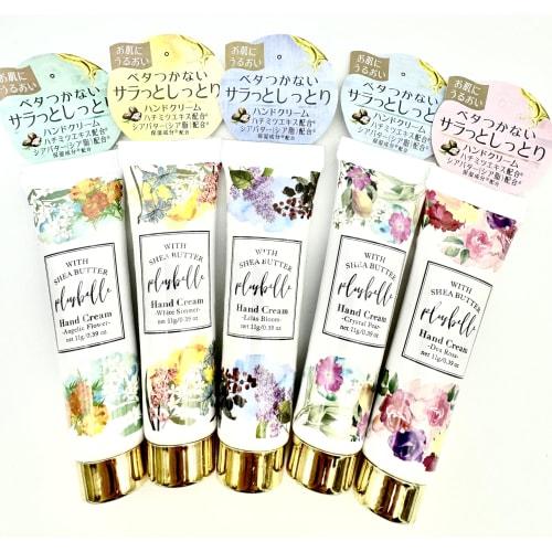 Gift, Celebration, Hand Cream 5-Piece Set and Handkerchief, Pink