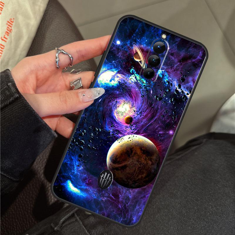 Outer Space Planet Stars Moon Case For ZTE Nubia RedMagic 11 Pro Plus 10 9 8 8S 9S 10S Pro 5G 5S 6 7 6S 7S Pro 11 Air Cover