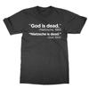 God is Dead Nietzsche t-shirt funny nerd tee philosophy present gift