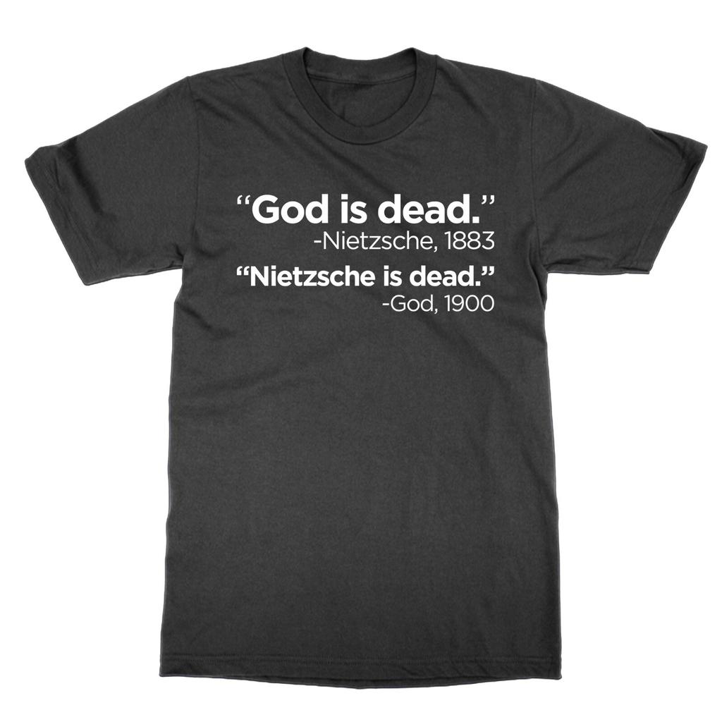 God is Dead Nietzsche t-shirt funny nerd tee philosophy present gift
