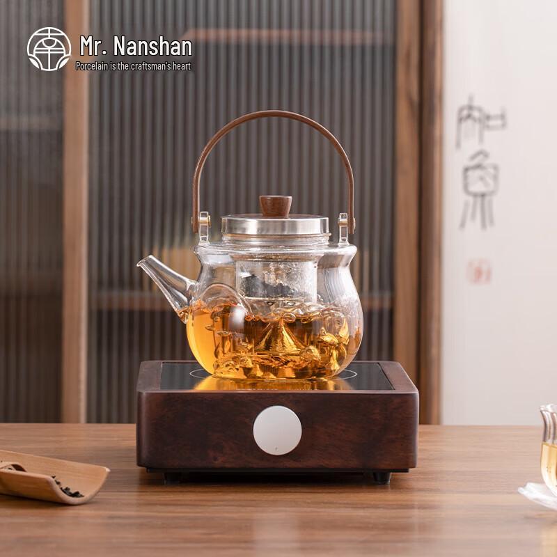 Nanshan Mr. Glass Tea Brewing & Warming Set