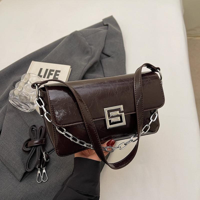 Summer niche popular new fashion chain versatile small square bag shoulder messenger women's bag