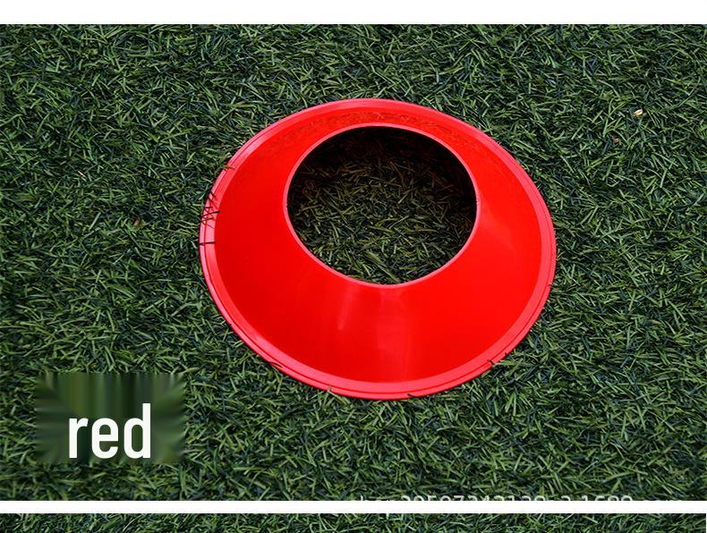 Sports Training Cones and Marker Discs for Football and Basketball with Large and Round Mouth Ball Holders