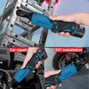 Rechargeable Electric Ratchet Wrench Electric Cordless Right Angle Wrench Kit 2 Lithium-Ion Battery For Car 18V 28V 42V