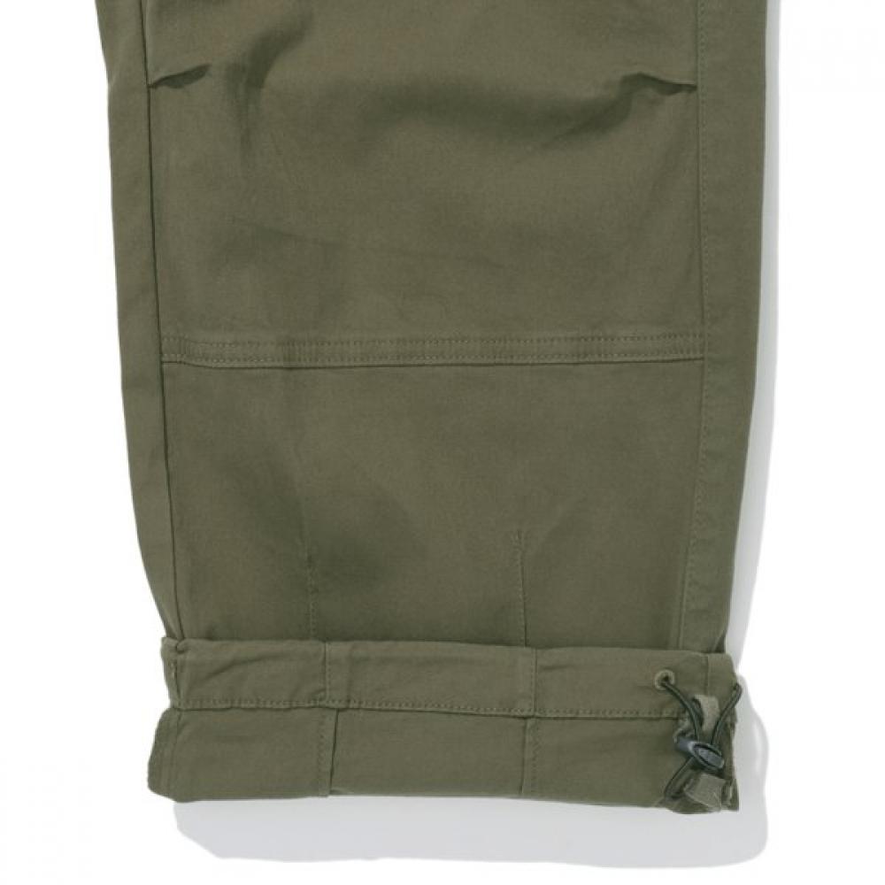 Bluetail Khaki Barrel Baggy Fit Woven Pants Aab1pt06kk