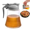 New Press-type Bottle BBQ Cooking Oil Dispenser Bottle Kitchen Olive Oil Kitchen Baking Oil Vinegar Bottle