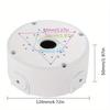 Universal security camera junction box mounting bracket plastic rainproof junction box mounting bracket