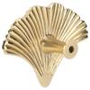Furniture Handle Nordic Chinese Modern Ginkgo Brass Simple Leaf Pulls for Cabinets Drawers Doors Dressing Table