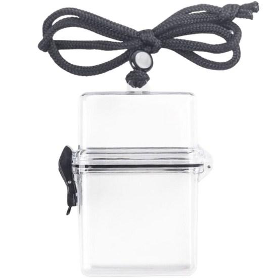 

BenF Photocard Case Necklace Photo Storage Box Toploader Sleeve Acrylic Clear Card Photo Storage Organizer Bin, Transparent, 1 Piece