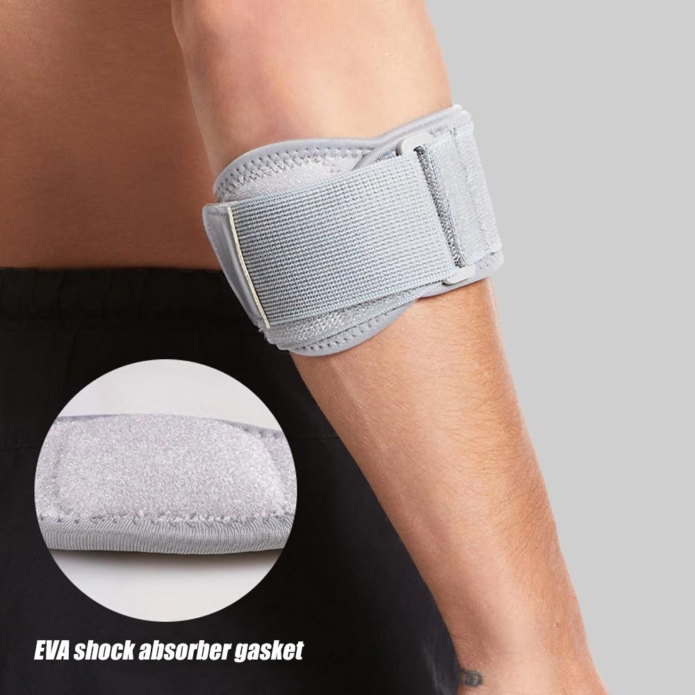 1Pc Adjustable Elbow Brace With Eva Pad Support For Tennis Elbow Tendonitis Weightlifting Golfer Pressure Band Strap