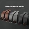 Car Purse Hook PU Leather Purse Holder for Car Versatile Hanger Storage Organizer for Trunk Vehicle Organization Accessories