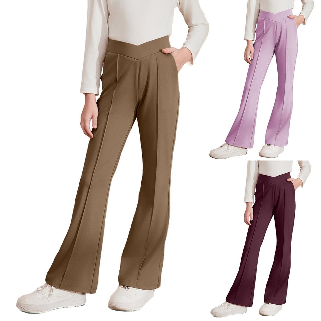 Barn Leggings Dans Trening Løping Yoga Bukser