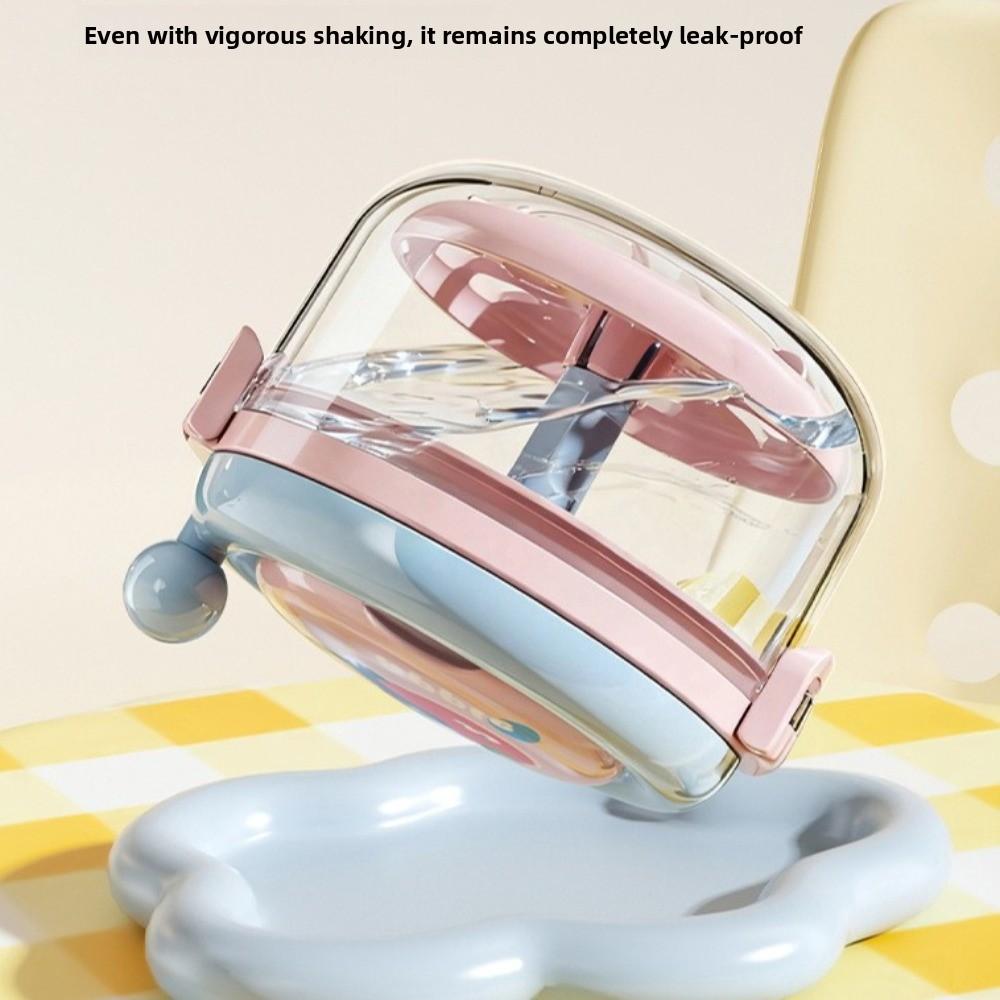 Portable Invisible Braces Storage Case Teeth Care Manual Centrifugal Cleaning Denture Bath Box Double Seal