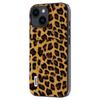 ABEEL For iPhone 13 Leopard Texture Protective Shell PU Leather+TPU+PC Phone Back Cover