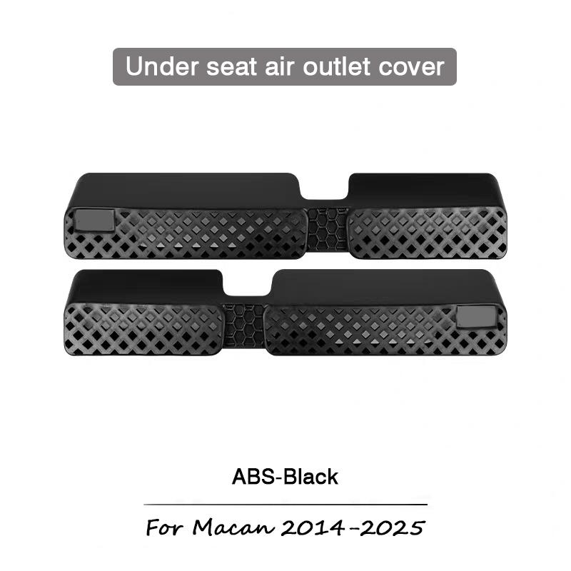 

For Porsche Macan 2014-2025 Cayenne2011-2025 Car under the seat Air Conditioner Outlet Dust Protective Cover Anti Blocking Cover