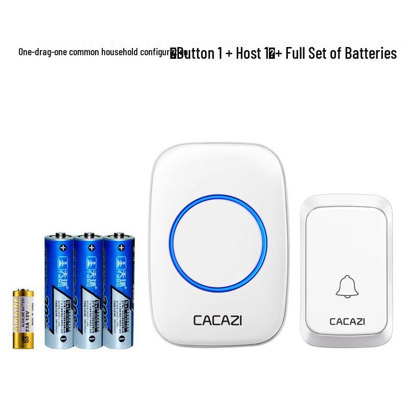 Smart Waterproof Cordless Doorbell with One-to-One Battery Powered DC Model