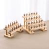 Multi-layer Wood Rings Display Holder Bracelets Necklace Ring Storage Rack  Bedroom
