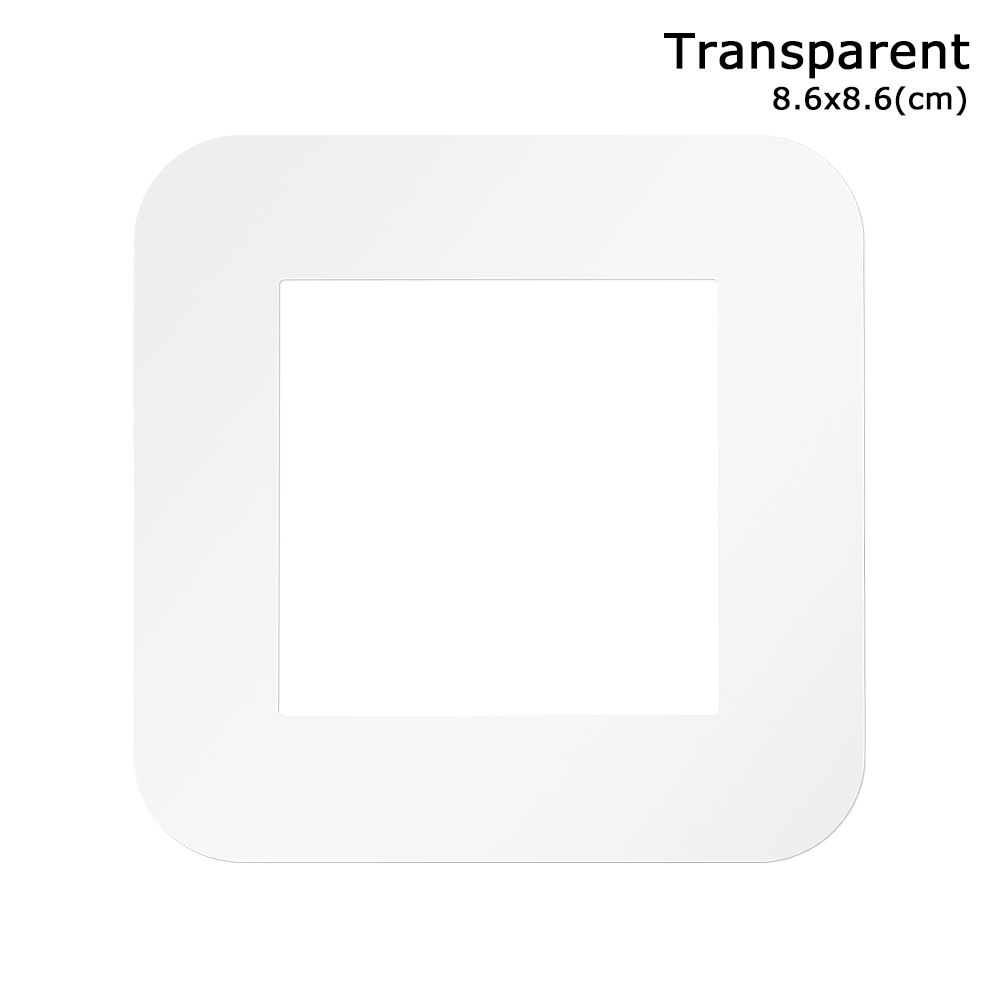 

Антигрязная неклейкая декоративная крышка, декоративная розетка, переключатель, защитная крышка, розетка, наклейка на стену 8.6x8.6cm