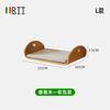 Wall Mounted Cat Shelves Solid Wood Floating Pet Perch for Window Hanging Cats Hammock for Balcony Modern Cat Climbing Furniture