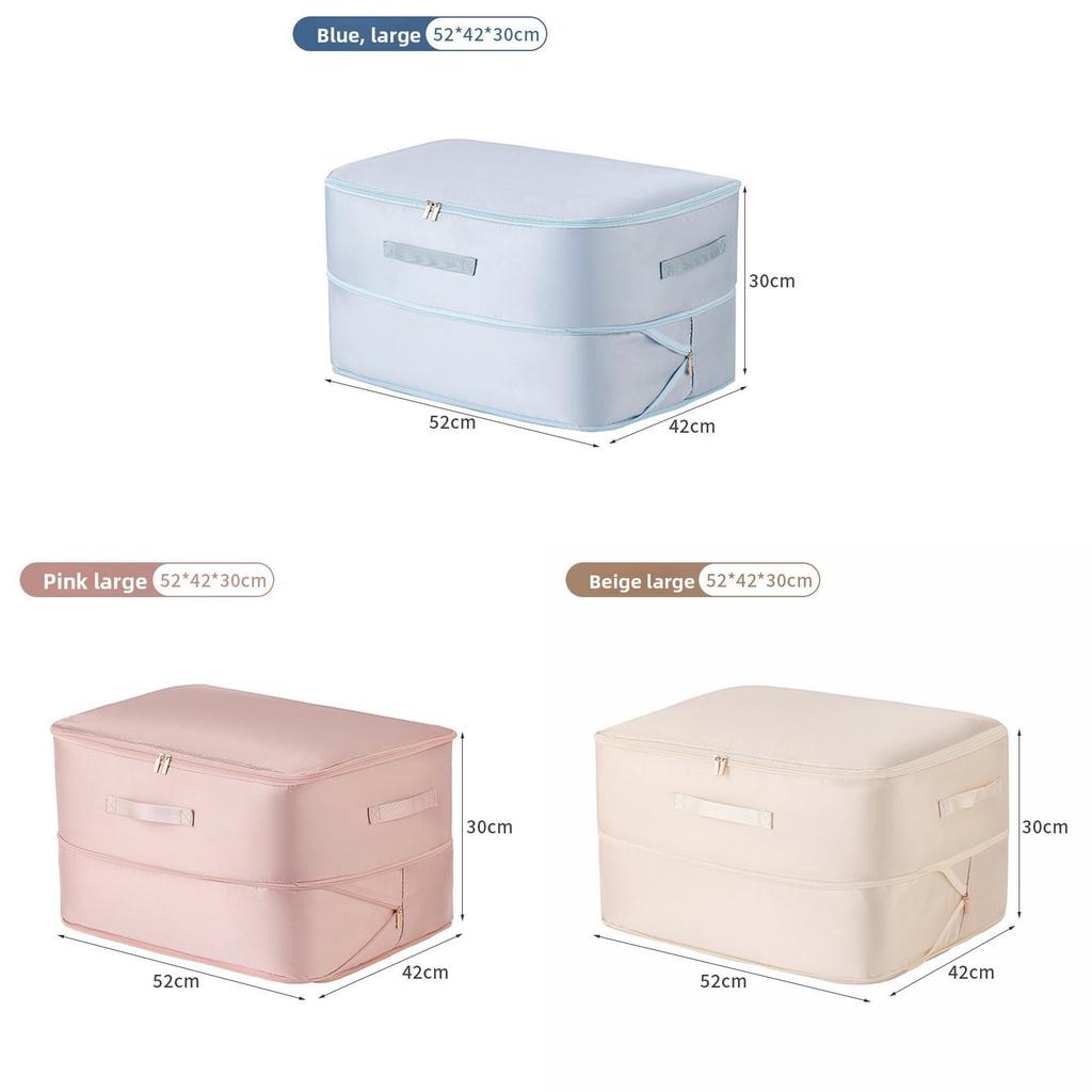 Large Capacity Compression Storage Bag For Bedding And Clothes With Sealing Function For Bedroom Organization