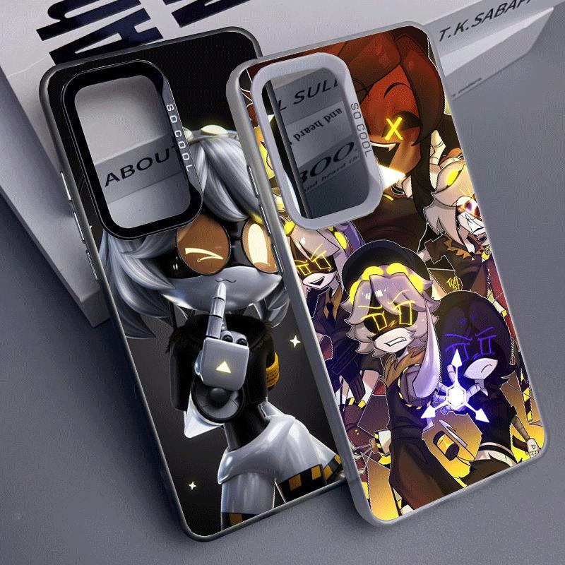 Custodia morbida per telefono M-Murder D-Drones Game per Samsung A17 A16 A15 A14 A13 A57 A56 A55 A54 A53 A37 A36 A35 A34 A33 A26 A25 A24 A23 A