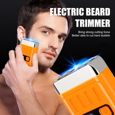 Double-head Mini Electric Shaver USB Rechargeable Waterproof Portable Travel Wet Dry Shaving Razor Men Beard Trimmer Hair Remover Tool