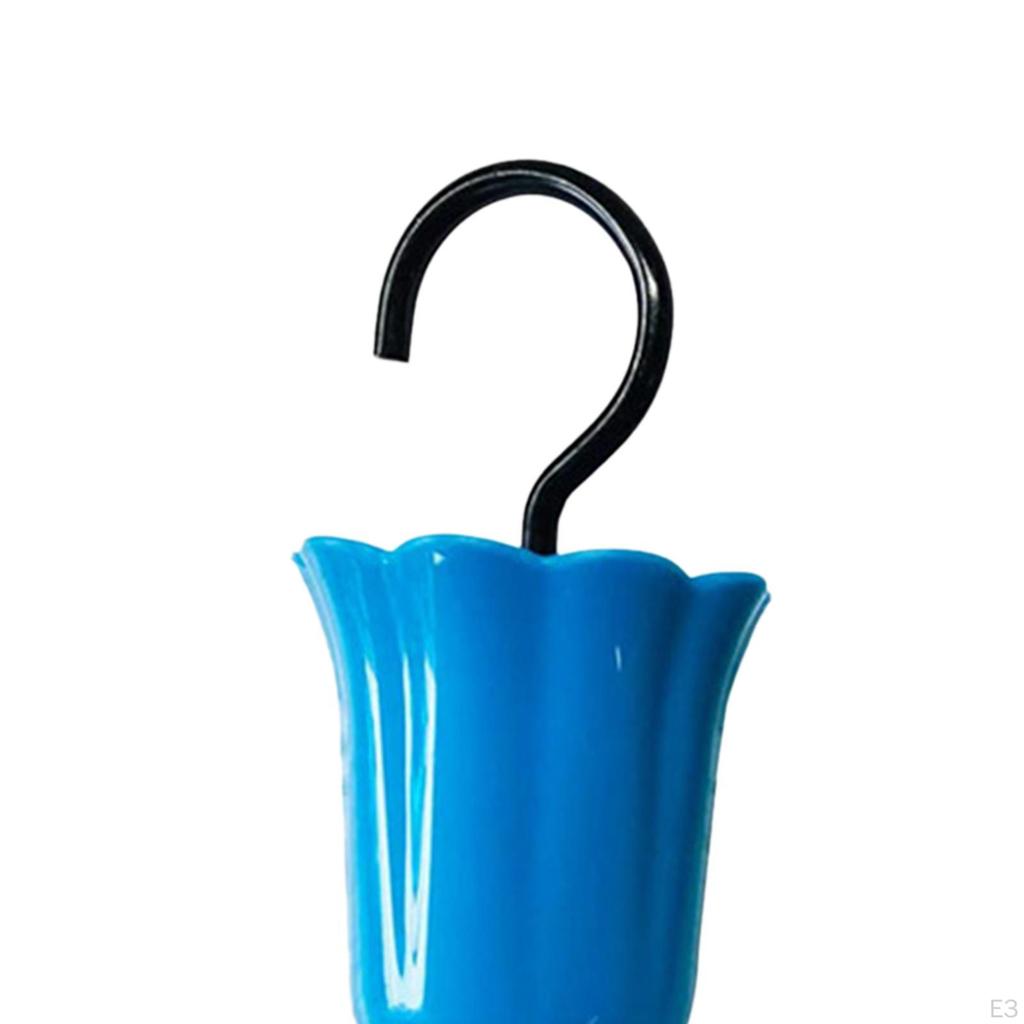 3Pcs Portable Ants Moat Feeder Hook with Cleaning Brush for Lawn Home Patio