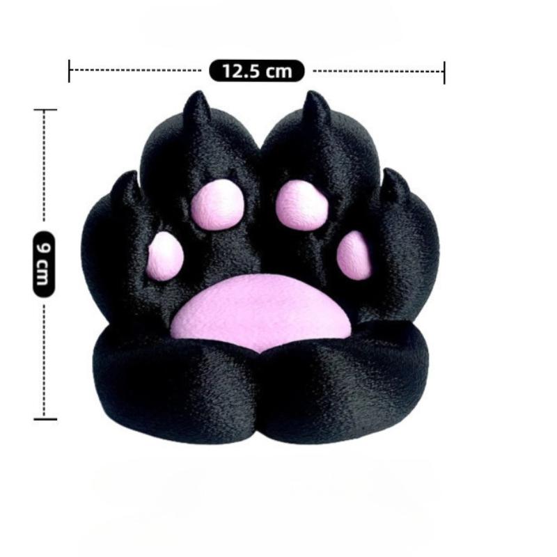 Cute 3D Printed Cat Paw Phone Holder For Desktop Anti Vibration Adjustable Lazy Stand For Mobile Devices