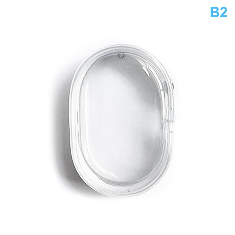 Přenosná PVC průhledná úložná taška s náplastí na hruď Úložiště dat pro panenky Kabelová taška Venkovní prachová taška Vodotěsná krabička na kosmetiku