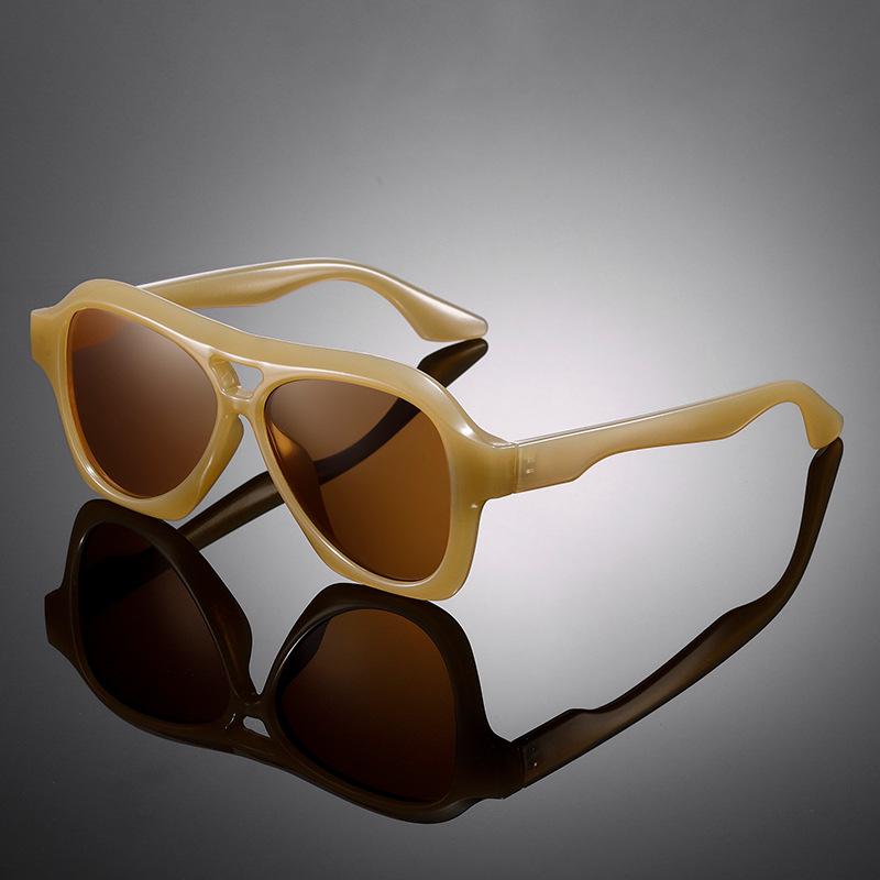 Retro Cat Eye Unisex Sunglasses - Fashionable UV Protection Glasses 3855