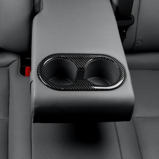 Carbon Fiber Tuning ABS Panel Cover Trims For Hyundai Kona 2024 2025 Accessories