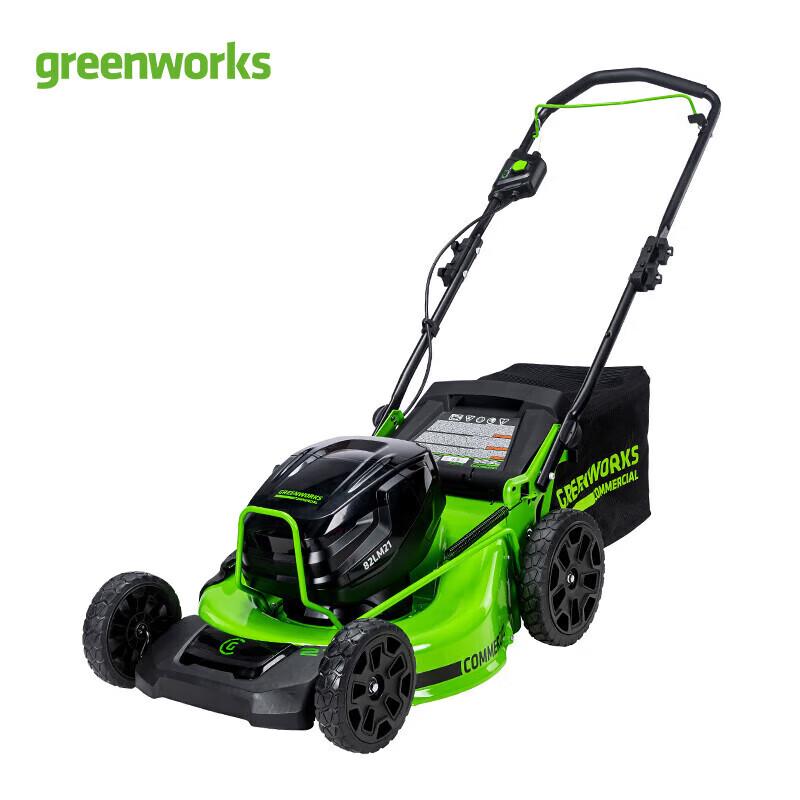 Greenworks Cordless Walk-Behind Lawn Mower CN plug (adapter included)