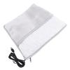 Electric Foot Warmer Grey USB Fast Heating Flannel Electric Feet Heating Pad for Home Travel