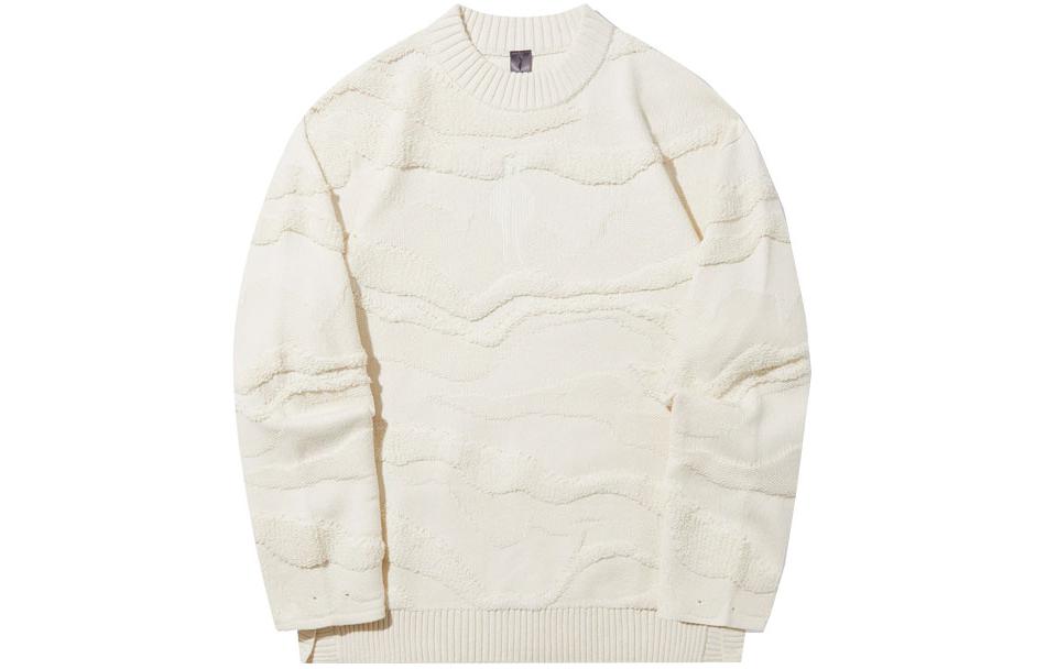 Li Ning Sweater Men s Papyrus White AMBT125-1 M