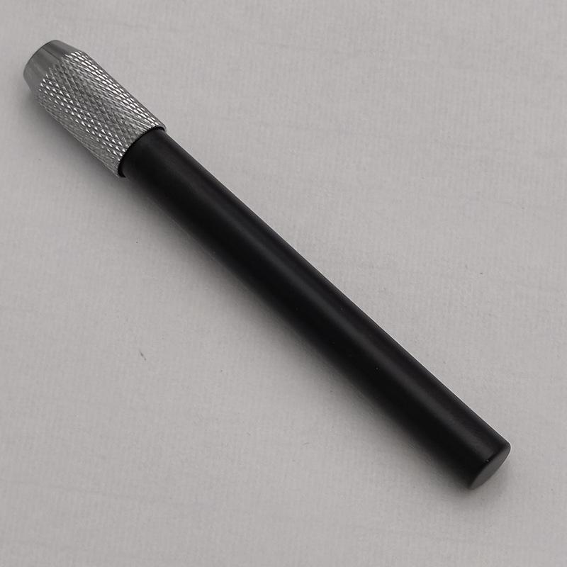 Metallic Single-Head Pencil Extender & Holder чёрный