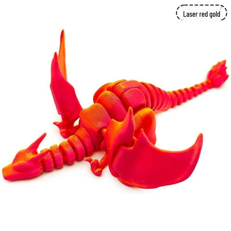 

3D-печатная подвижная фигурка Чаризарда для украшения аквариума Standard