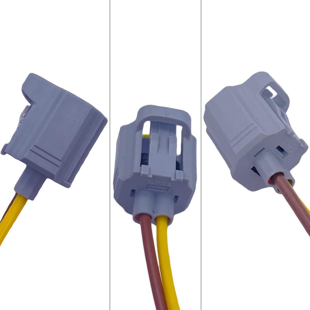Amrxuts 158-0421 Coolant Temperature Sensor CTS Connector Pigtail Plug Harness Wire for 2003-2021 Toyota 2 Wire 1580421