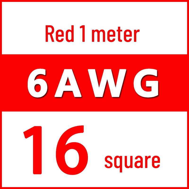 High-Temp Ultra-Soft Silicone Wire for Model Aircraft - 16 To 4 AWG