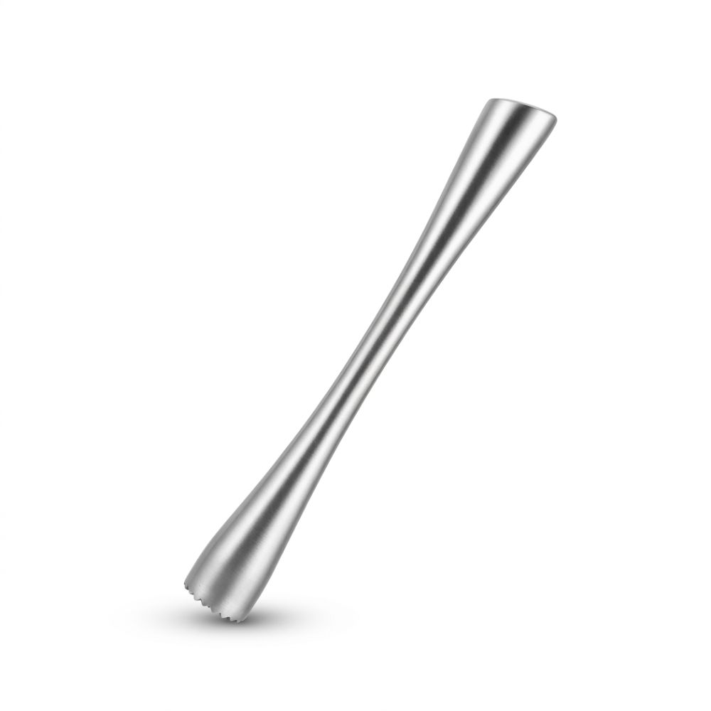 304 Stainless Steel Cocktail Muddler Ergonomic Handle Fruit Crusher Muddler Bartender