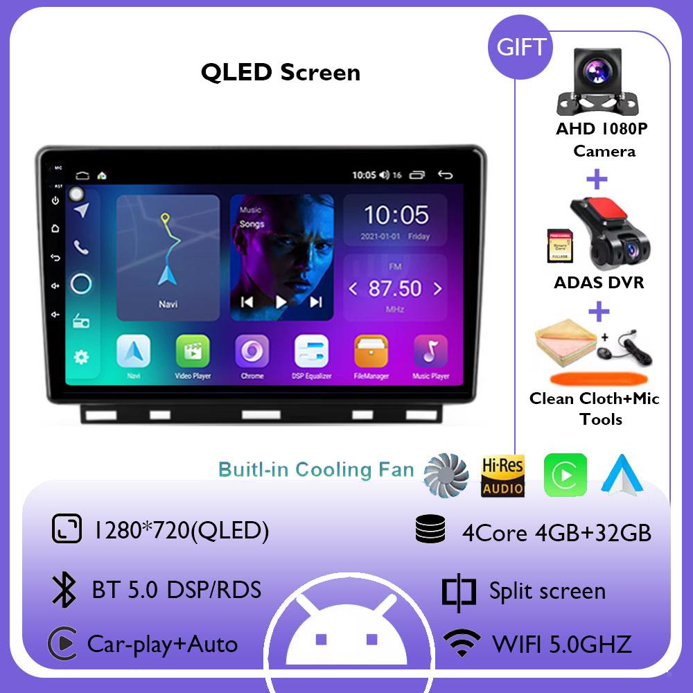 For Renault Clio 5 Lutecia 2019 - 2021 Android 14 Auto Car Radio Multimedia Video Player GPS Navigation Carplay Wifi 360 Camera