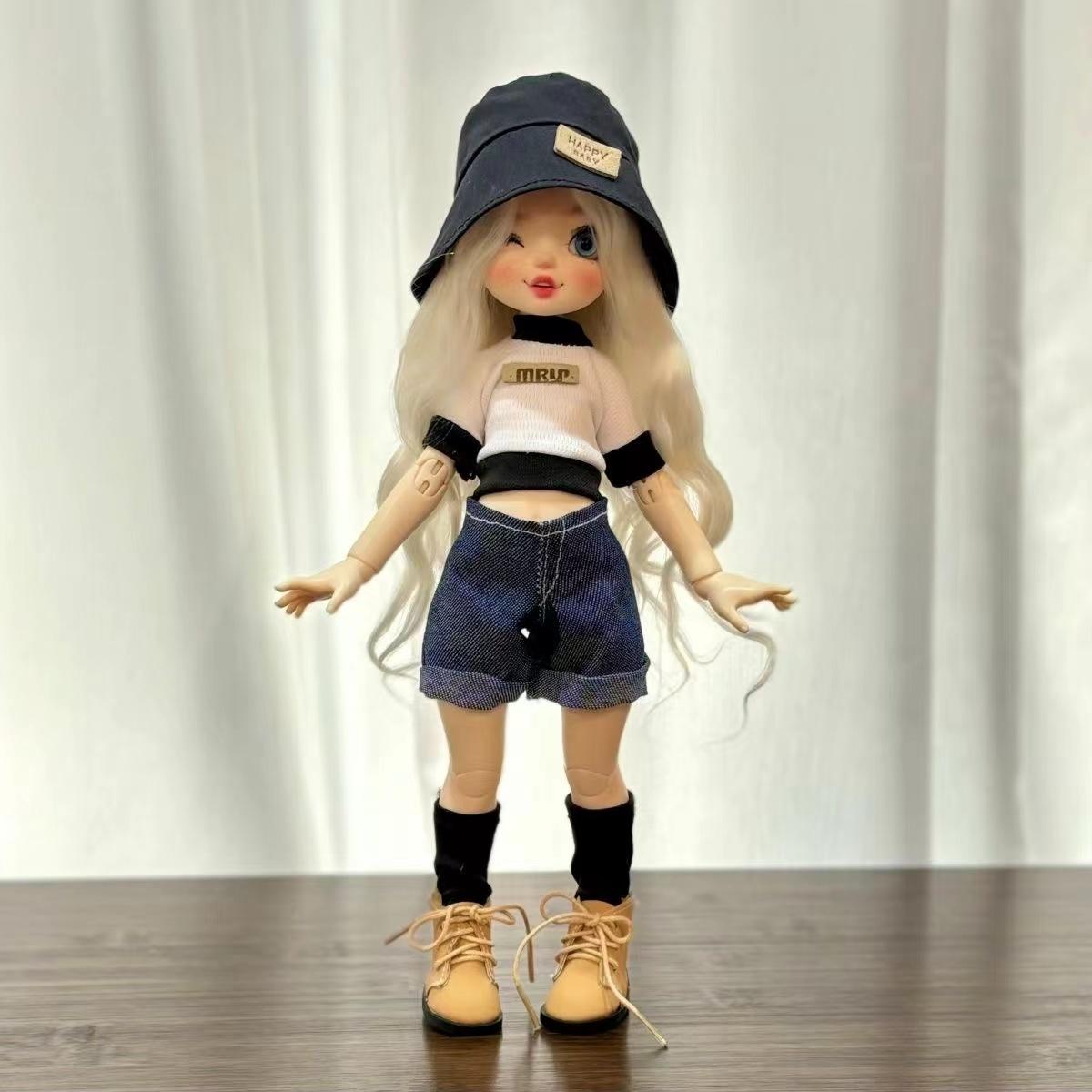 

30 см Одежда для куклы Переодевание одежды Милый Набор наряда для куклы BJD 1/6 Подарок для девочки Игрушка Аксессуары для куклы