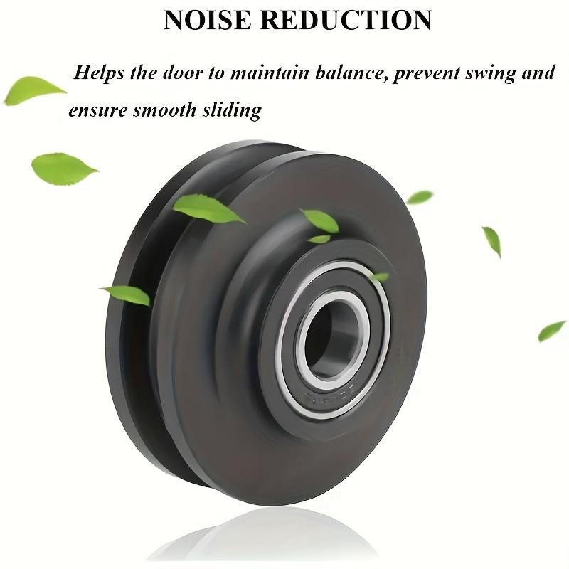 Sliding Barn Door Wheel Heavy Duty Cabinet Window Pulley Roller Quiet Sliding Door Track Perfect For DIY Barn Door