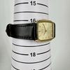 Used [New Battery Replacement/working Item] Seiko Men's Watch Square Gold Japanese Paper Style Dial Vintage SEIKO