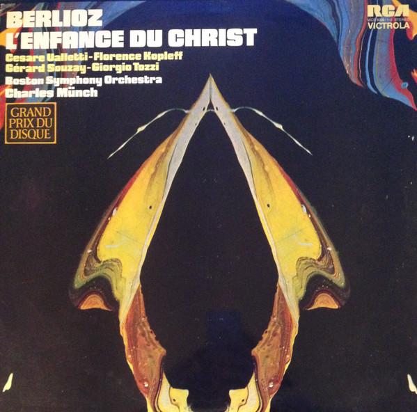 LP Record HECTOR BERLIOZ  BOSTON SYMPHONY OR  LEnfance Du Christ VICS6006 RCA Victor 1966 Germany Classical Used
