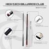Billiard Cue OKHEALING 19oz Jointed Carbon Fiber Pool Cue Stick Cue Tip 58" 1/2 11.8mm (Play Cue)