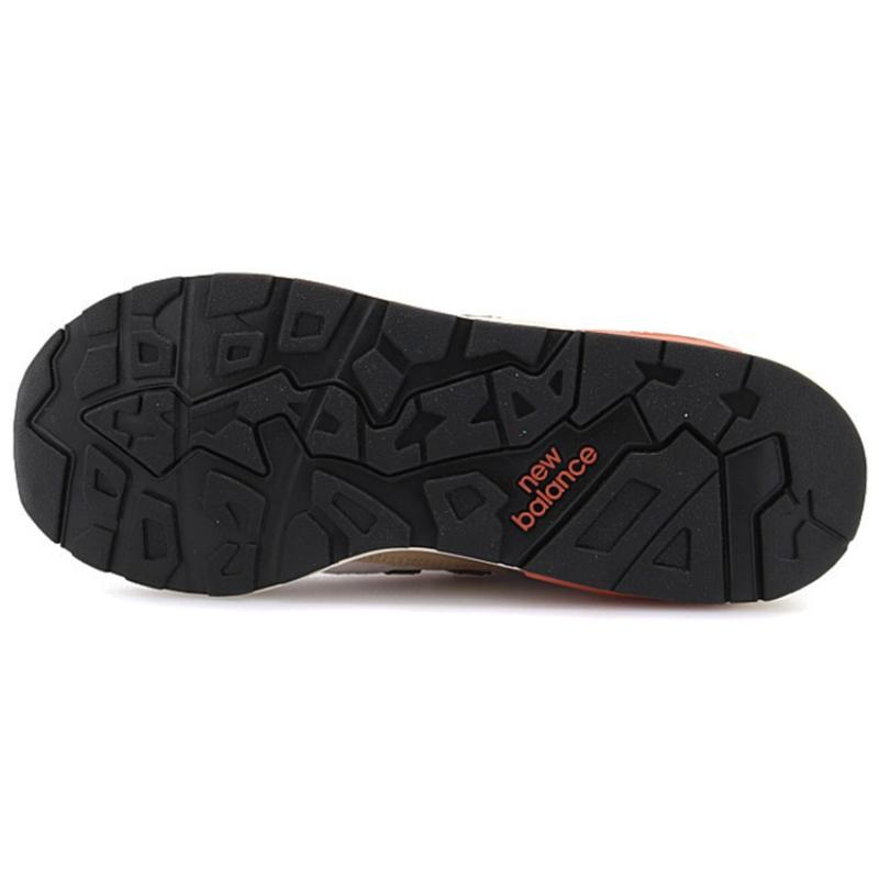 New Balance NB 580 Durable Breathable Low-Top Casual Running Shoes Unisex Light Gray Sneakers CMT580CS(D width))