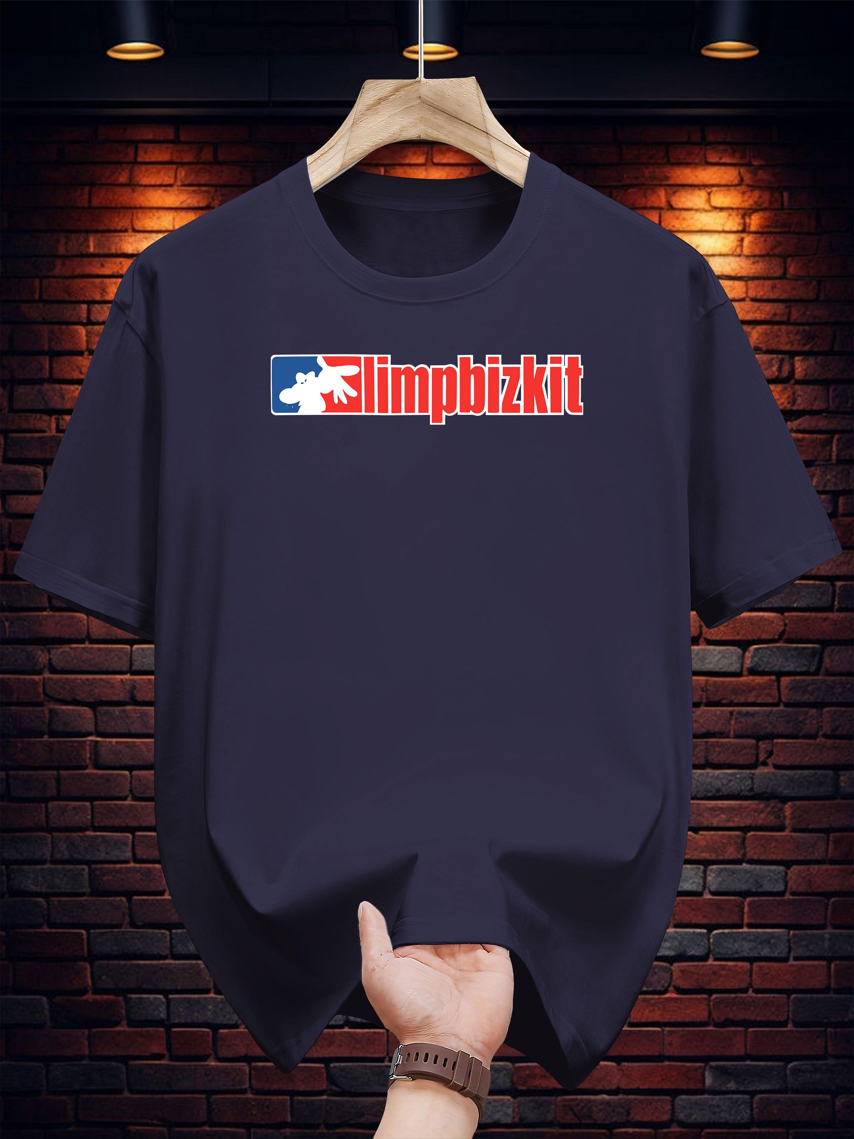 

100% T-shirt with Bold SKIMPIBIT Graphic Print - Black Casual Summer Tee for Adults L
